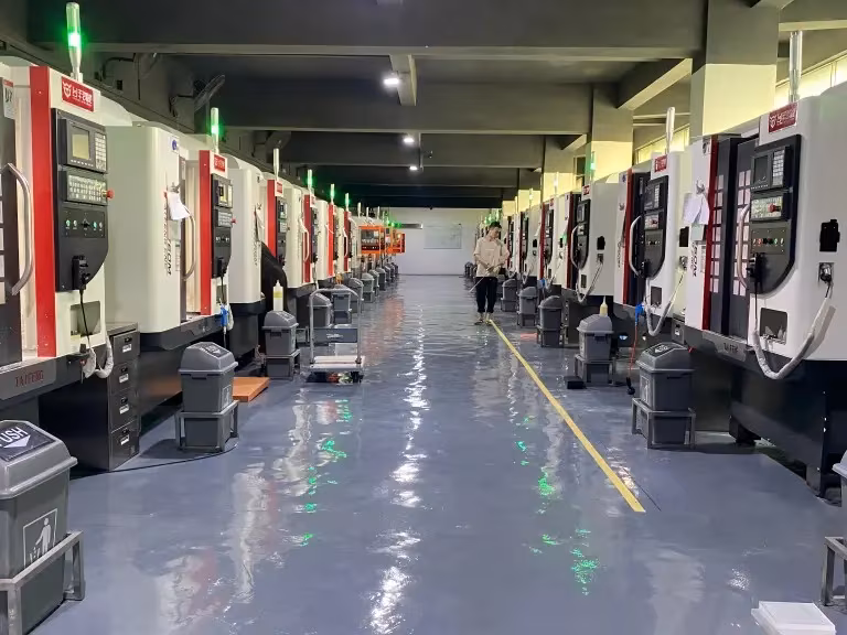 Five-axis machining center at GreatLight
